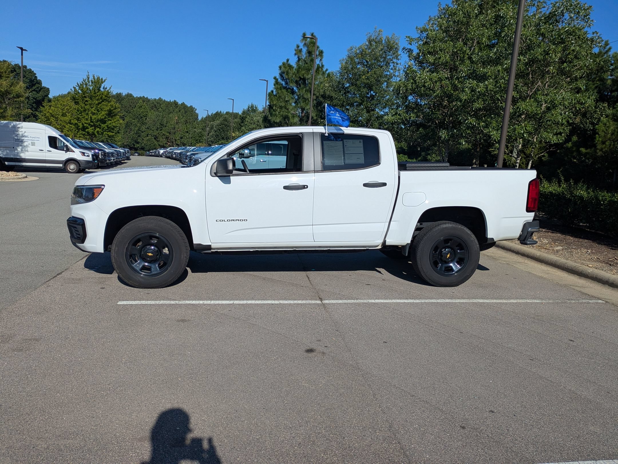 Used 2021 Chevrolet Colorado W/T w/ WT Convenience Package RWD image 7