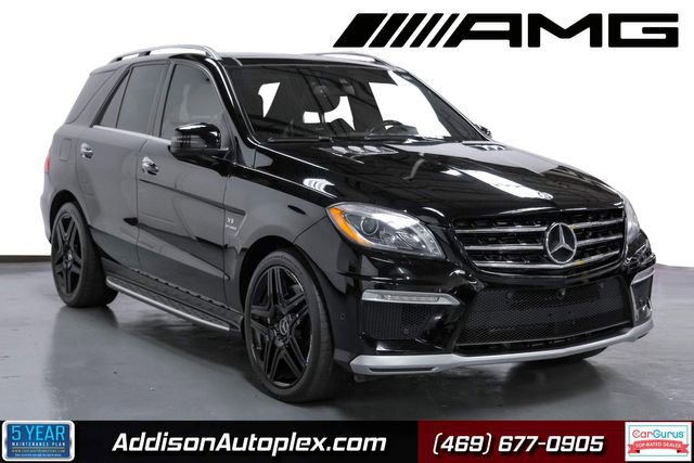 Used 2015 Mercedes-Benz ML 63 AMG 4MATIC w/ Accessory Chrome Package image 1