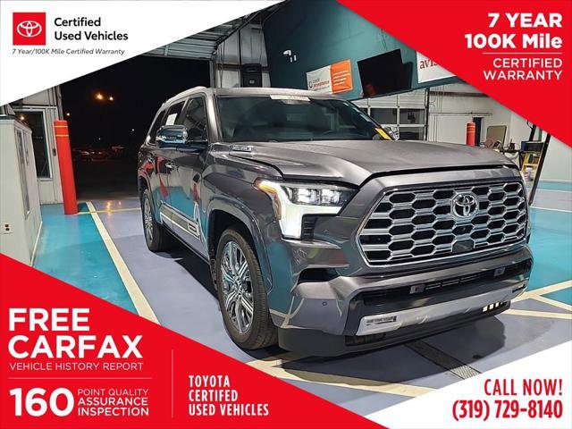 Certified 2025 Toyota Sequoia Capstone AWD/4WD image 1