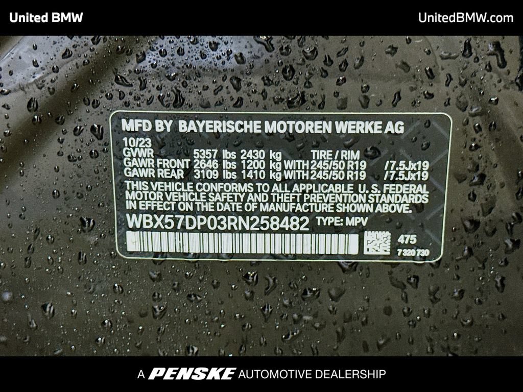 Used 2024 BMW X3 xDrive30i w/ Premium Package w/ZPA AWD/4WD image 15