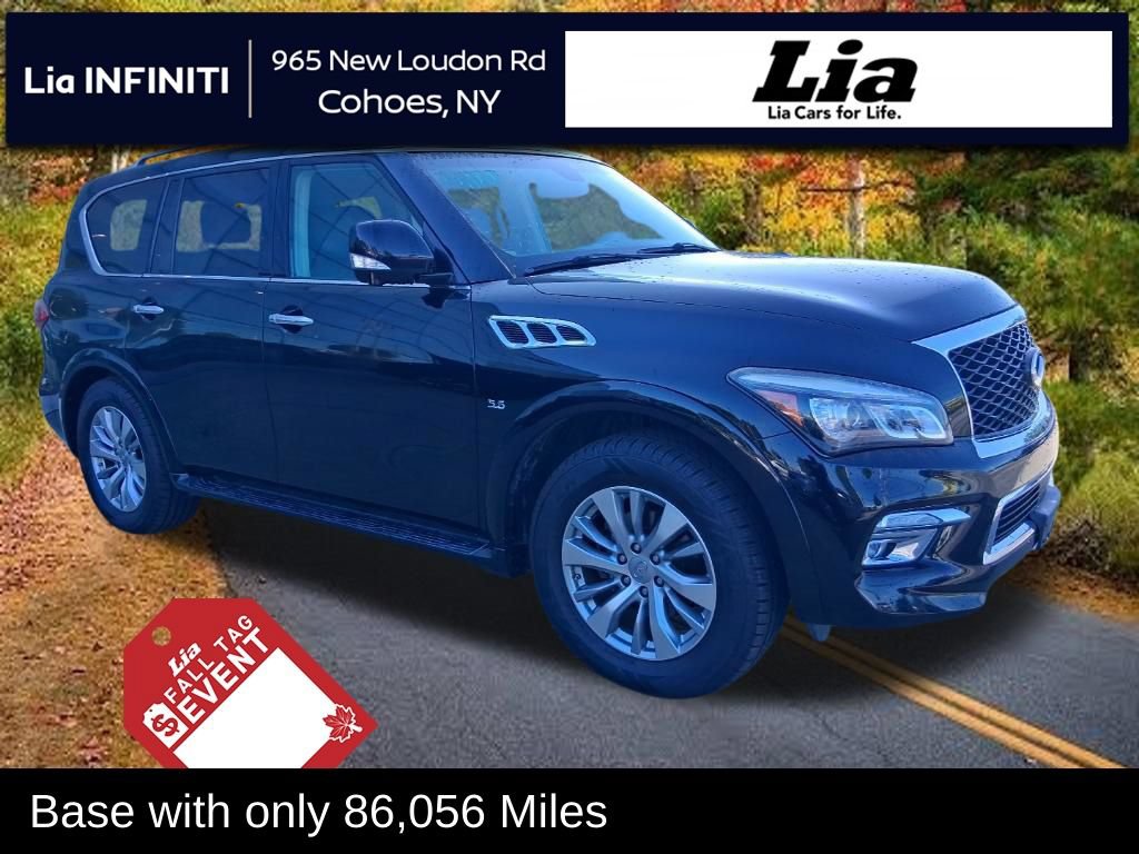 Used 2017 INFINITI QX80 4WD w/ Driver Assistance Package