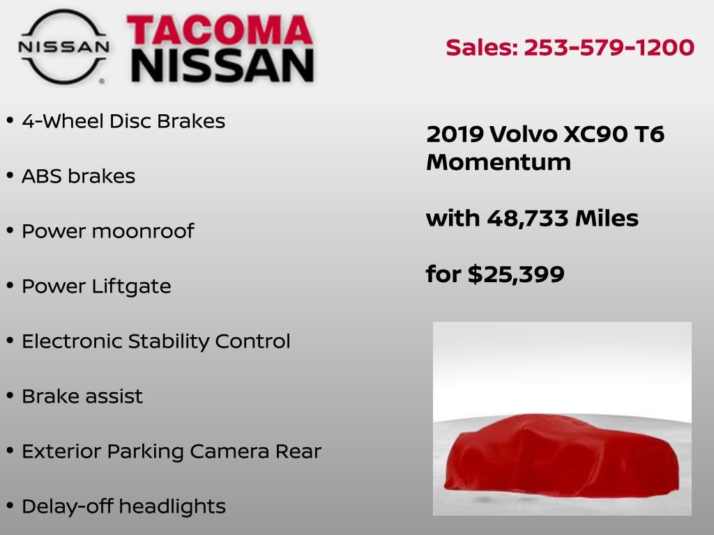 Used 2019 Volvo XC90 T6 Momentum w/ Advanced Package image 12