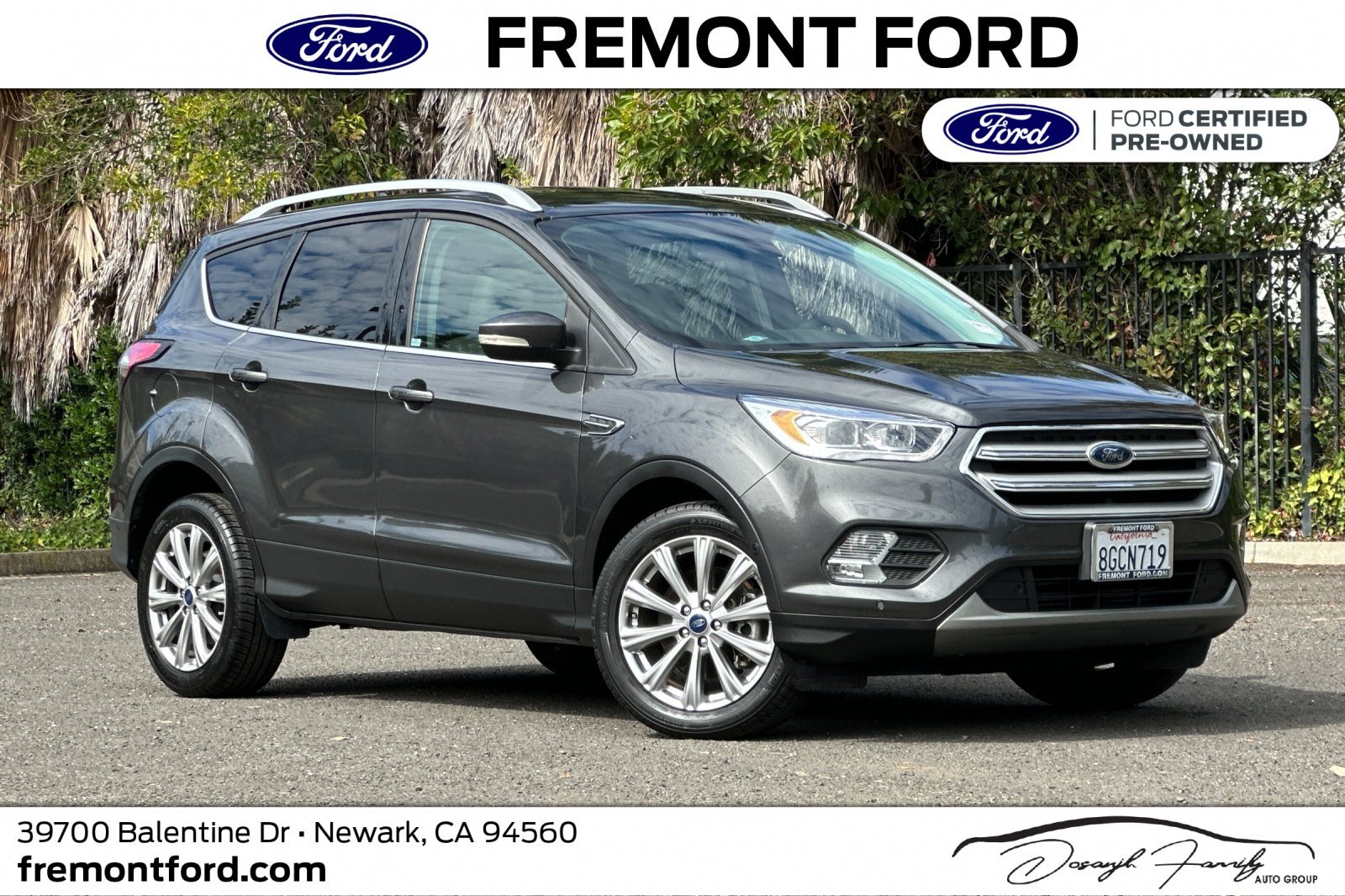 Certified 2018 Ford Escape Titanium FWD image 1