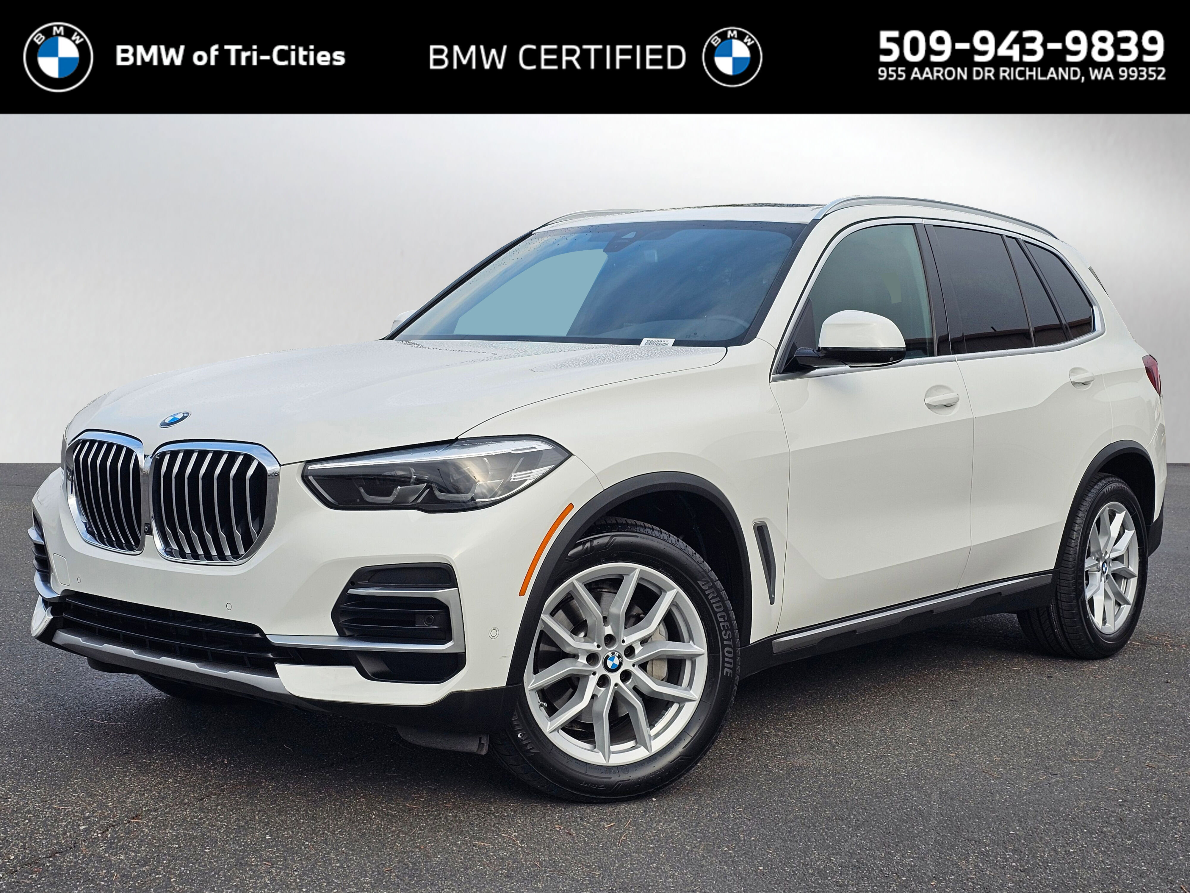 Certified 2022 BMW X5 xDrive40i w/ Parking Assistance Package
