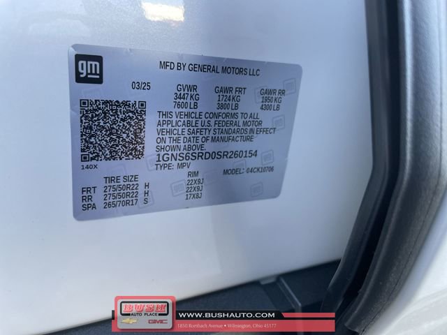 New 2025 Chevrolet Tahoe Premier image 34