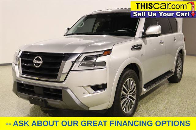Used 2021 Nissan Armada SL w/ Captain's Chairs Package image 3