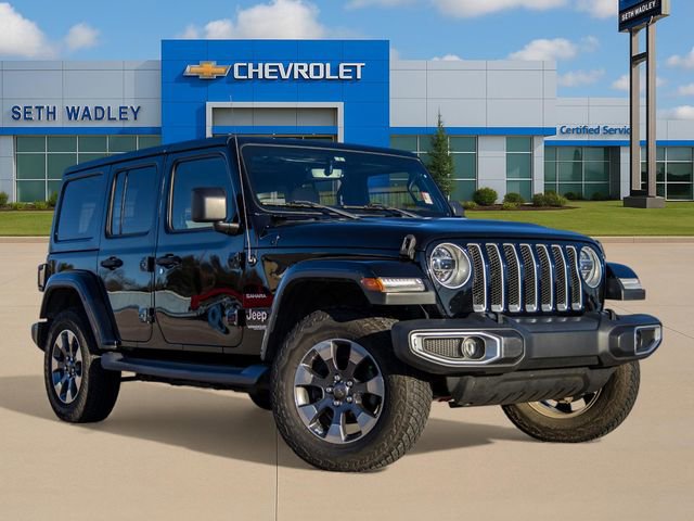Used 2018 Jeep Wrangler Unlimited Sahara AWD/4WD image 1