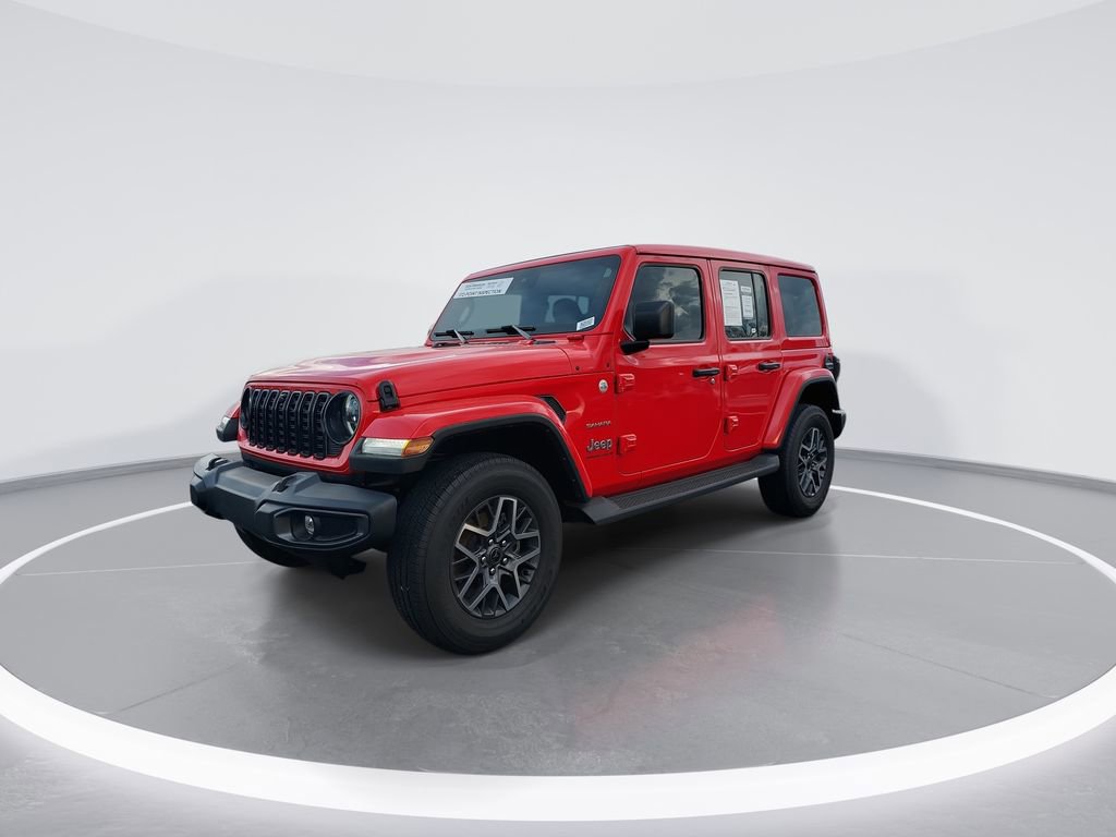Used 2024 Jeep Wrangler Unlimited Sahara w/ Technology Group AWD/4WD image 4