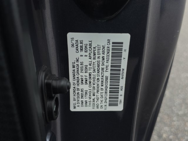 Used 2016 Honda Civic Touring image 29