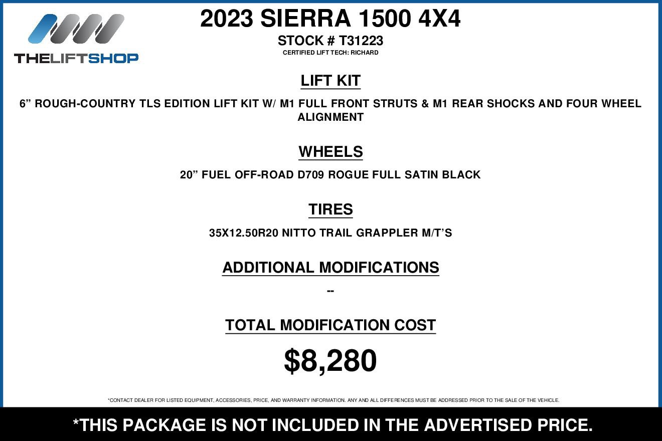 Used 2023 GMC Sierra 1500 Elevation w/ X31 Off-Road Package image 2