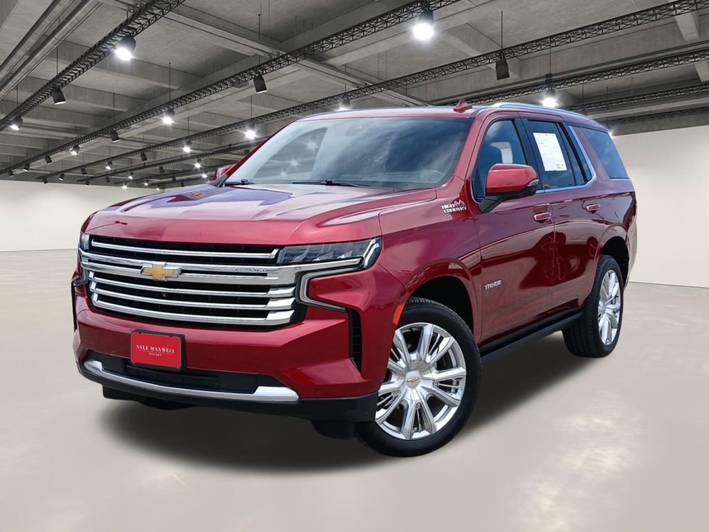 Used 2021 Chevrolet Tahoe High Country w/ Premium Package RWD image 1