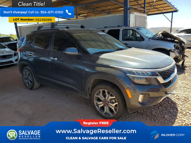 Used 2021 Kia Seltos SX w/ SX Sunroof Package AWD/4WD image 5