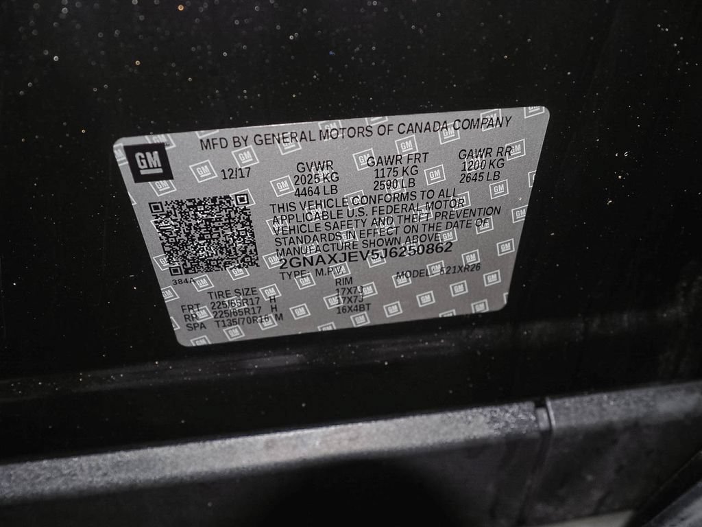 Certified 2018 Chevrolet Equinox LT FWD image 40