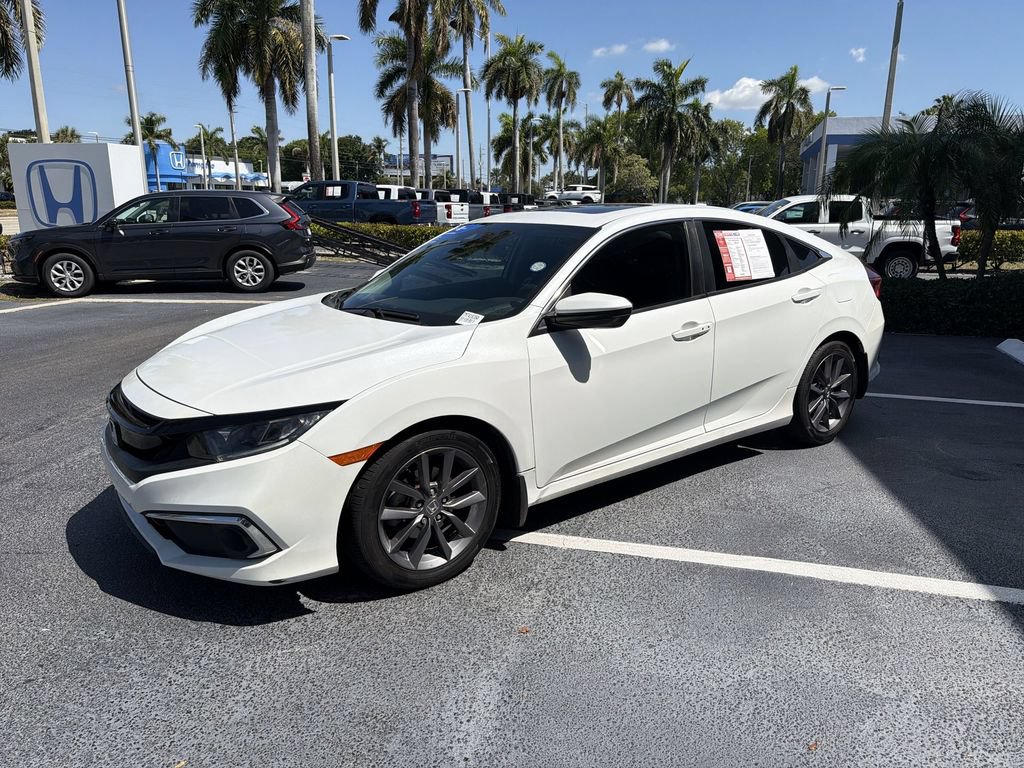Certified 2021 Honda Civic EX image 4