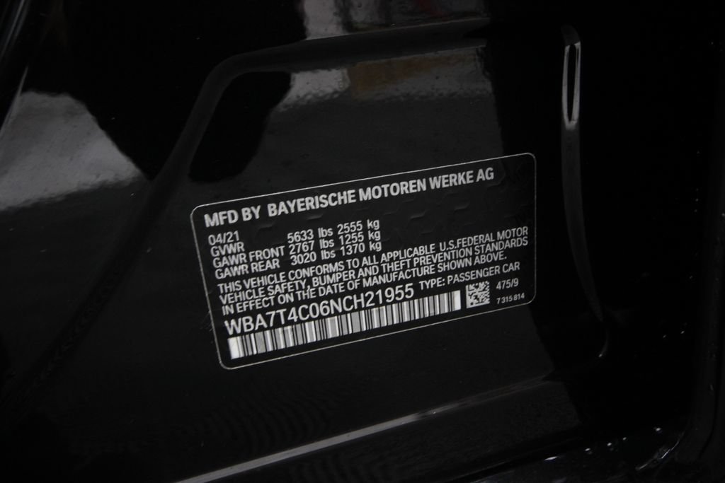 Used 2022 BMW 740i xDrive w/ Premium Package AWD/4WD image 47