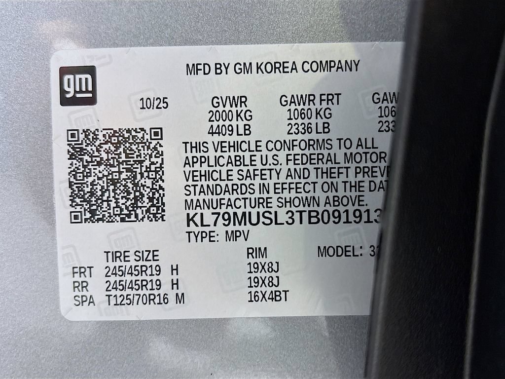 Certified 2026 Chevrolet TrailBlazer RS w/ Convenience Package AWD/4WD image 35