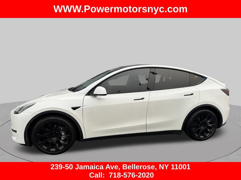 Used 2021 Tesla Model Y Long Range AWD/4WD image 2
