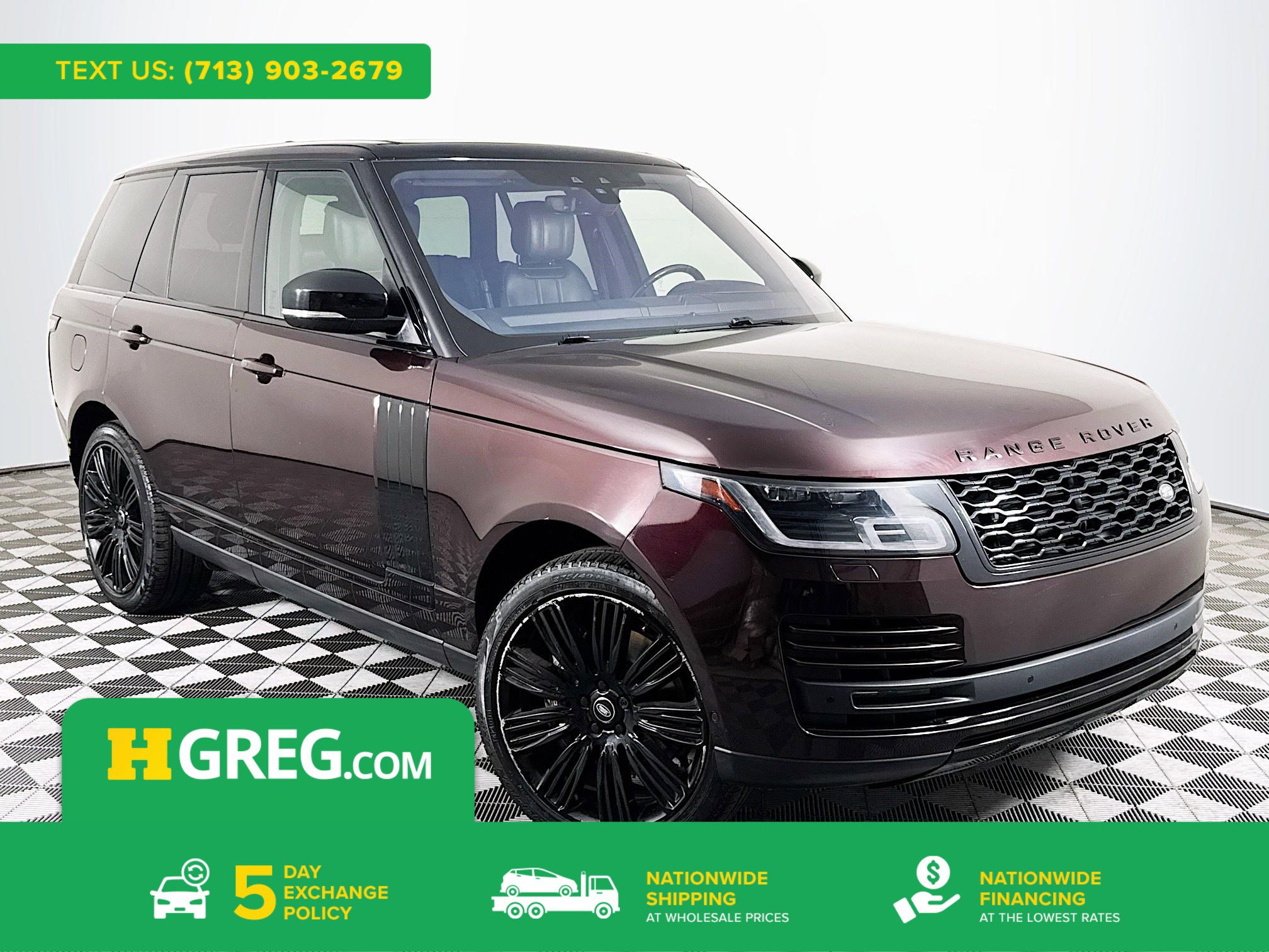 Used 2019 Land Rover Range Rover HSE
