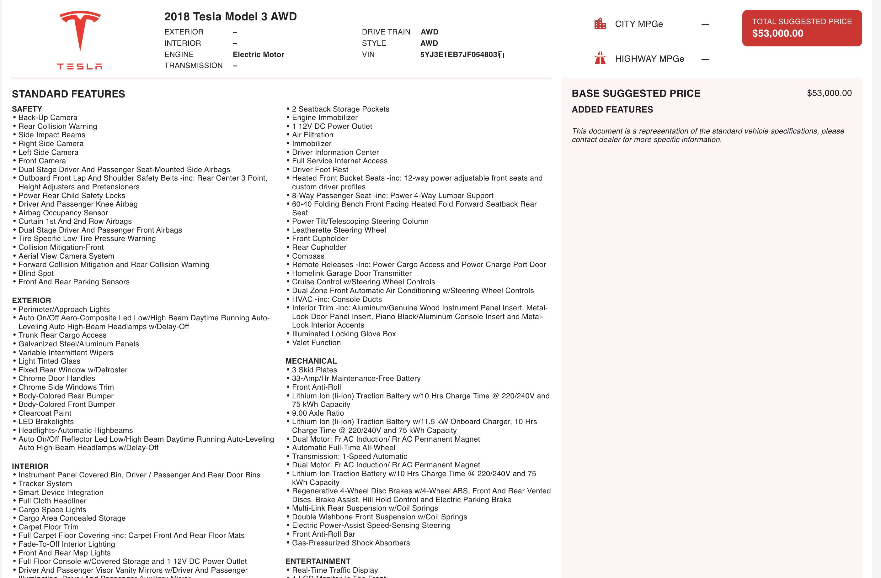 Used 2018 Tesla Model 3 Long Range image 5