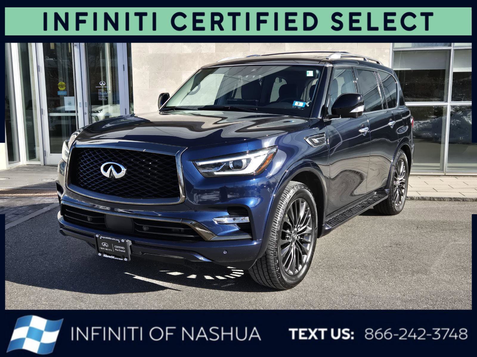 Certified 2022 INFINITI QX80 Premium Select w/ Cargo Package video 1