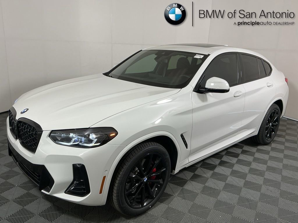 New 2025 BMW X4 xDrive30i w/ Premium Package