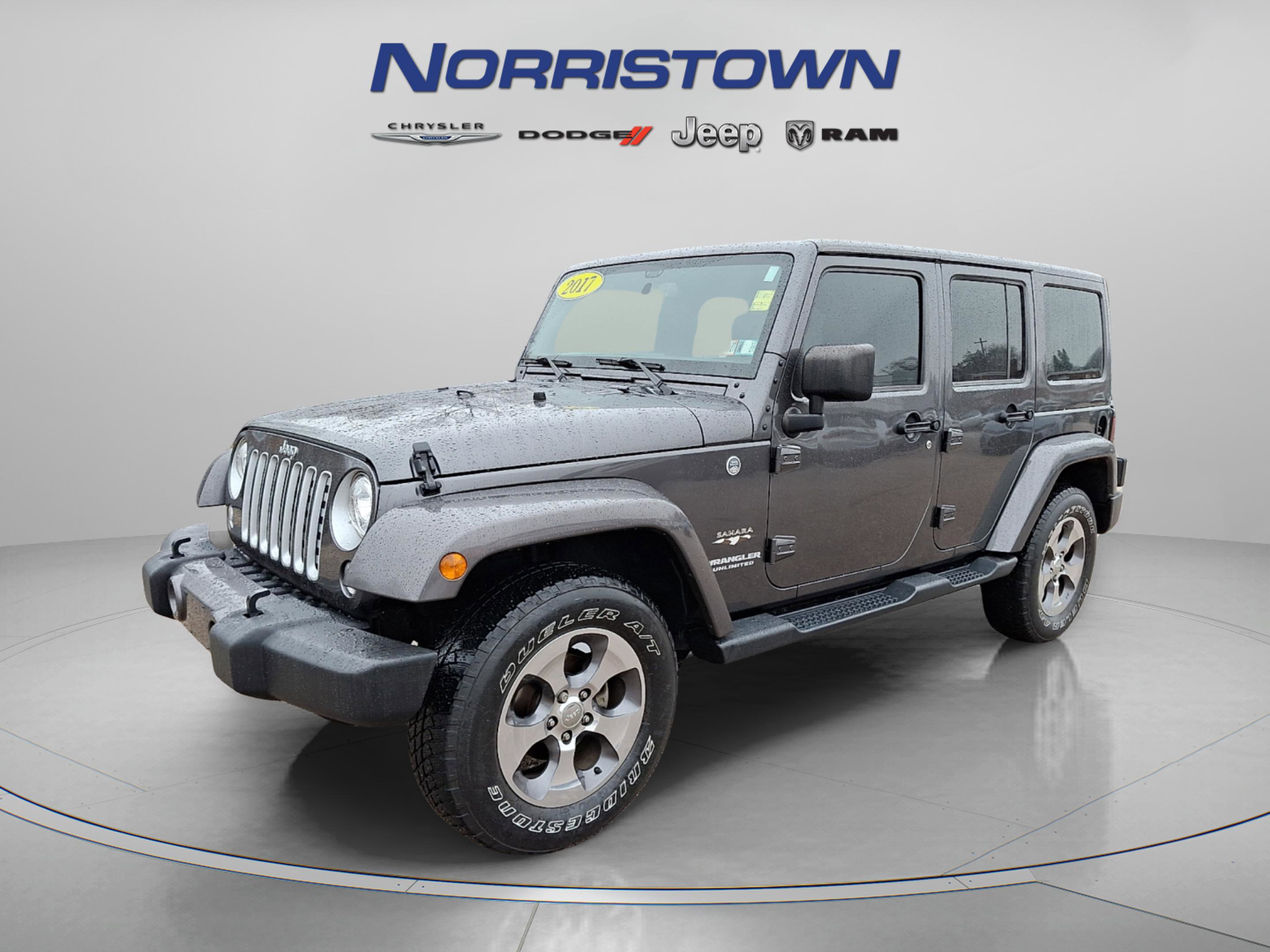 Certified 2017 Jeep Wrangler Unlimited Sahara w/ Connectivity Group image 3