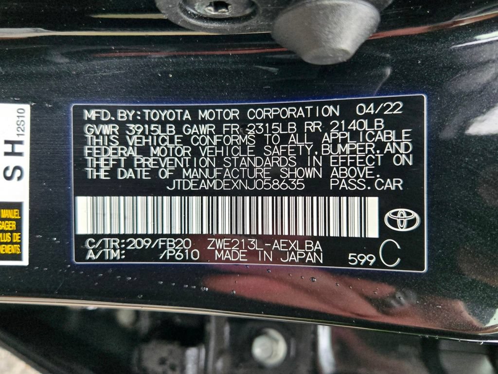 Used 2022 Toyota Corolla LE FWD image 30