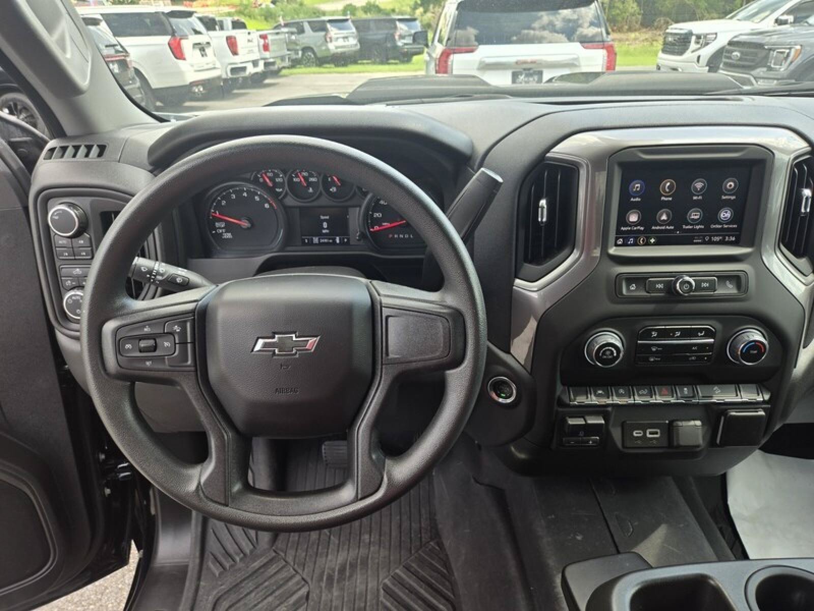 Used 2023 Chevrolet Silverado 1500 Custom Trail Boss w/ LPO, Dark Essentials Package AWD/4WD image 8