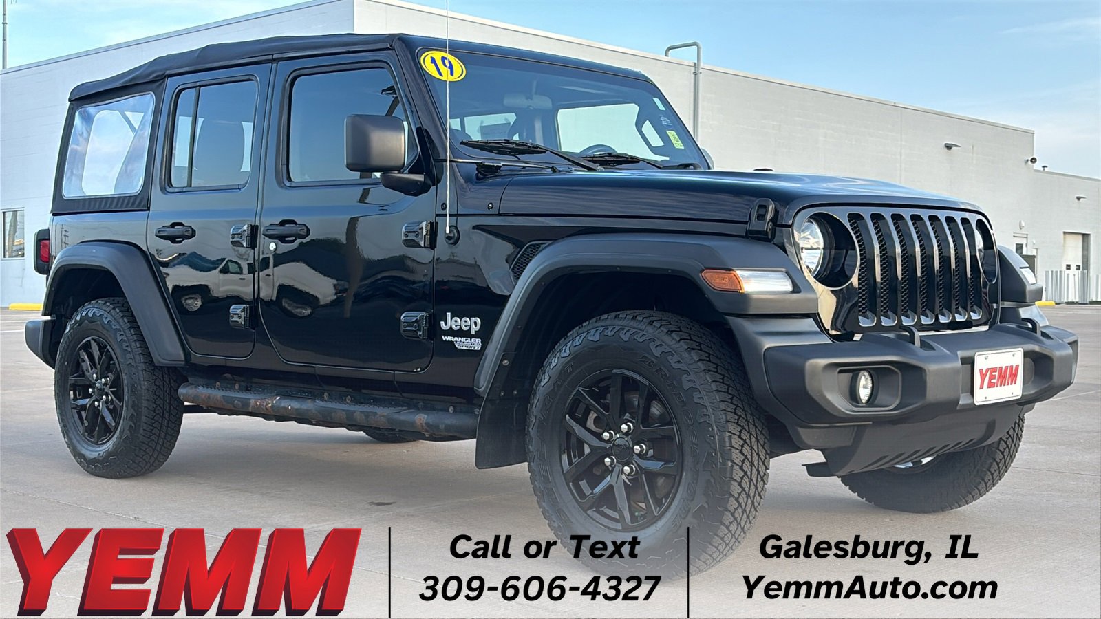 Used 2019 Jeep Wrangler Unlimited Sport video 1