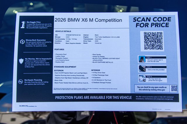 Used 2026 BMW X6 M Competition image 30
