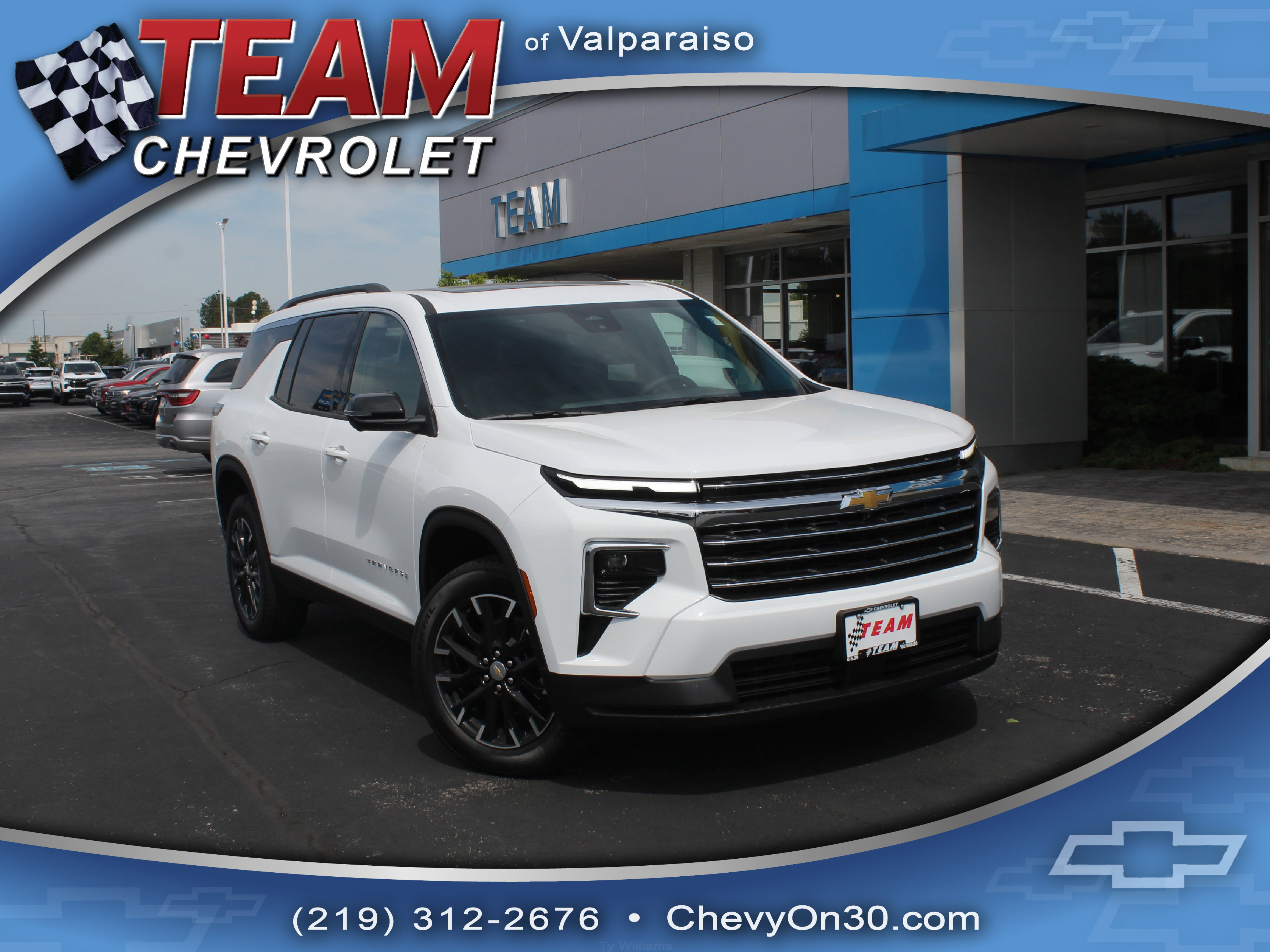 New 2026 Chevrolet Traverse LT w/ Sun and Wheel Package