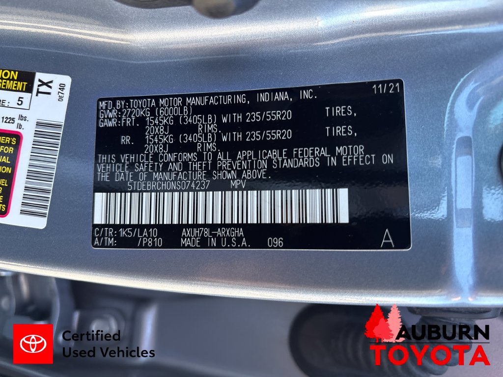 Used 2022 Toyota Highlander Platinum AWD/4WD image 29