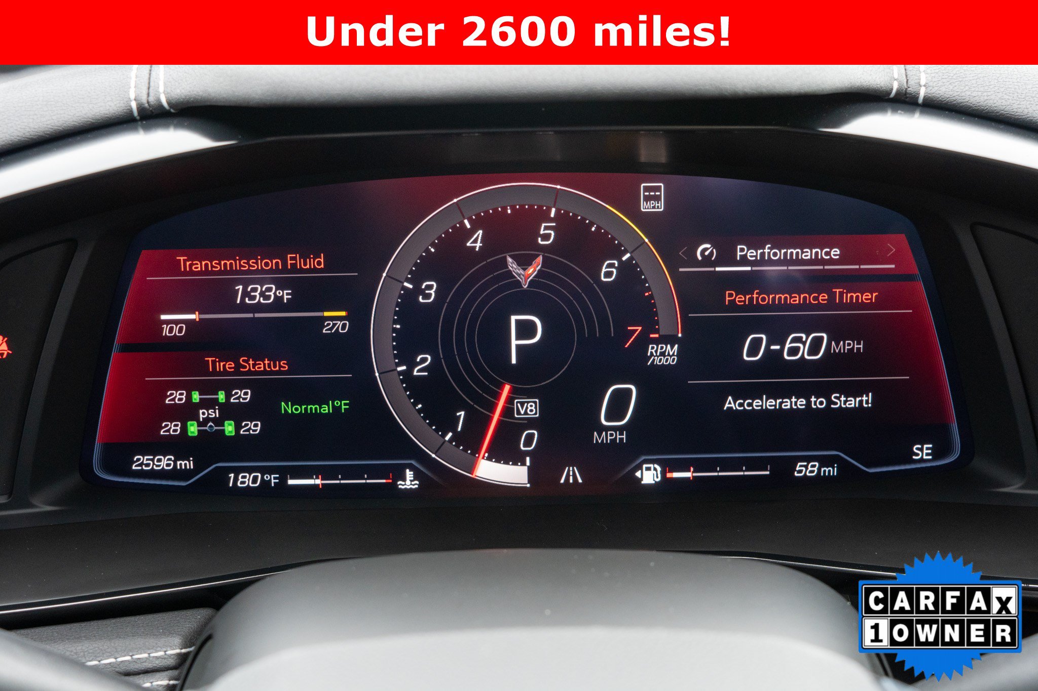 Used 2022 Chevrolet Corvette Stingray Preferred Cpe w/ Z51 Performance Package RWD image 13