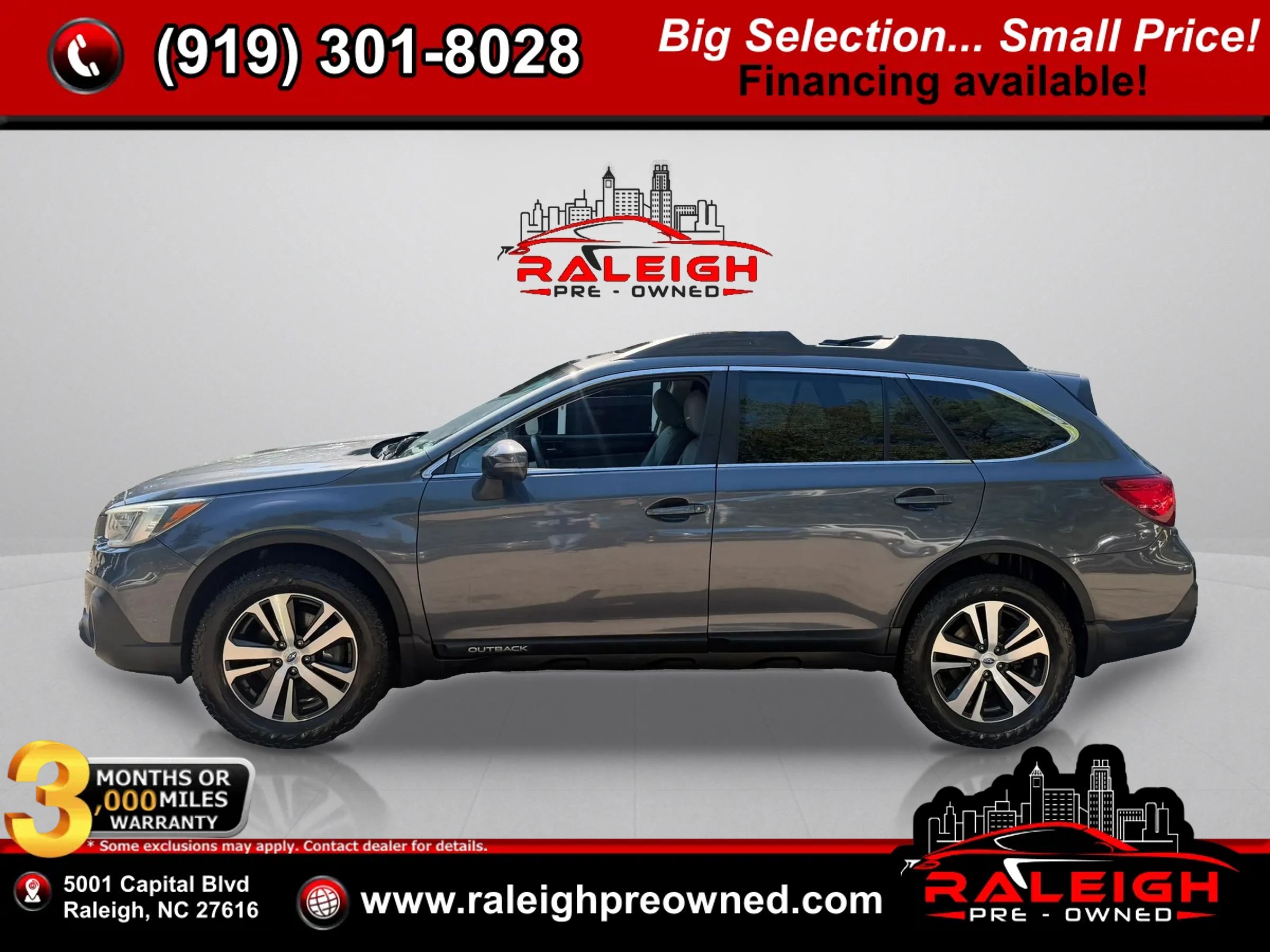 Used 2019 Subaru Outback 2.5i Limited AWD/4WD image 1