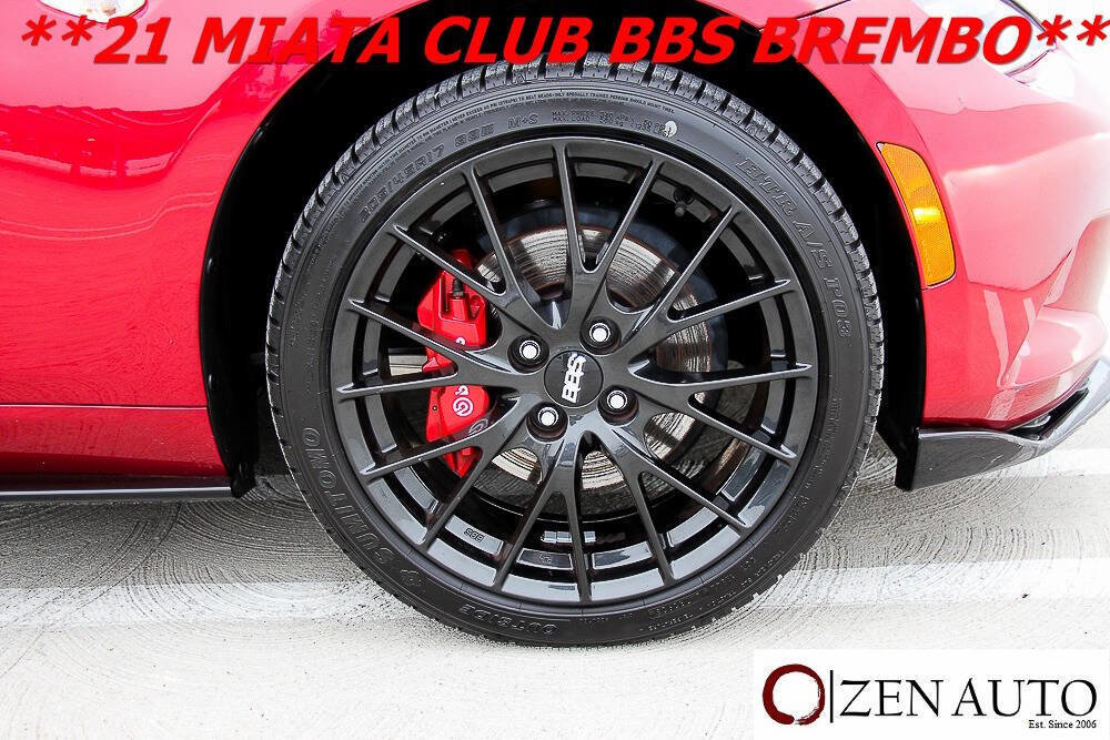 Used 2021 MAZDA MX-5 Miata Club w/ Brembo/BBS Recaro Package image 42
