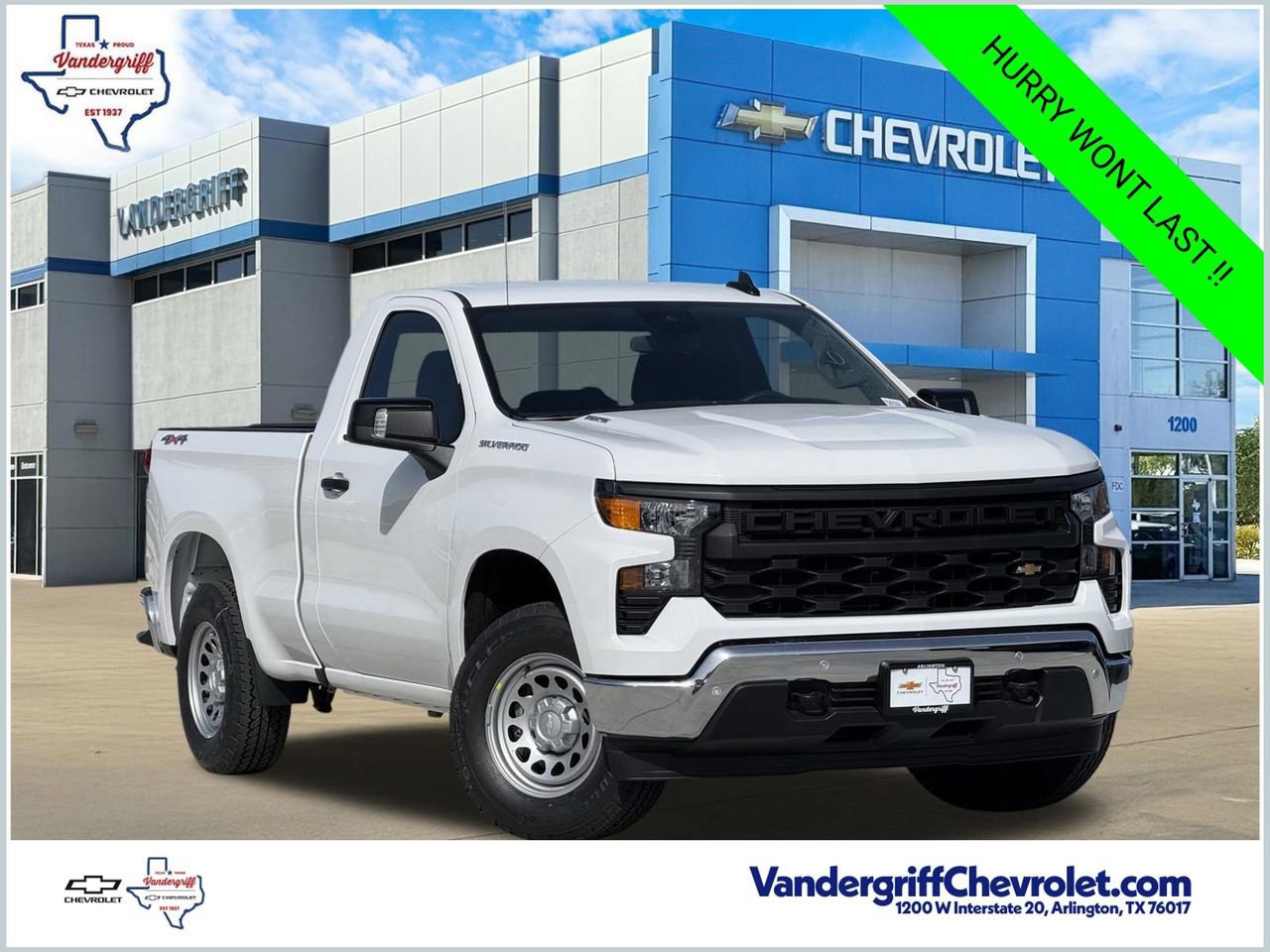 New 2026 Chevrolet Silverado 1500 W/T w/ WT Safety Package