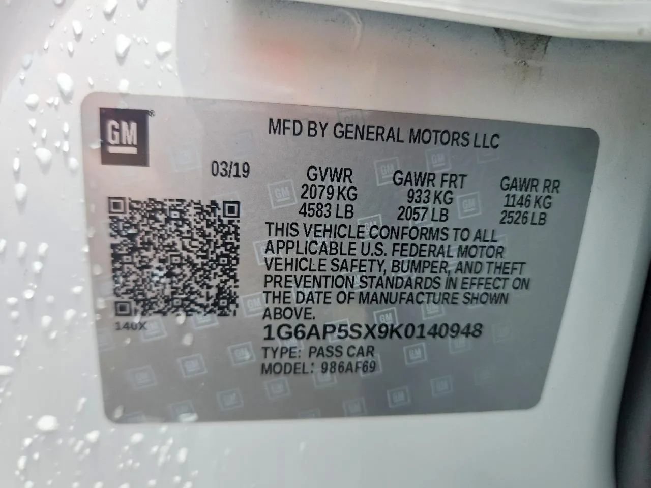 Used 2019 Cadillac CTS Sedan RWD image 12
