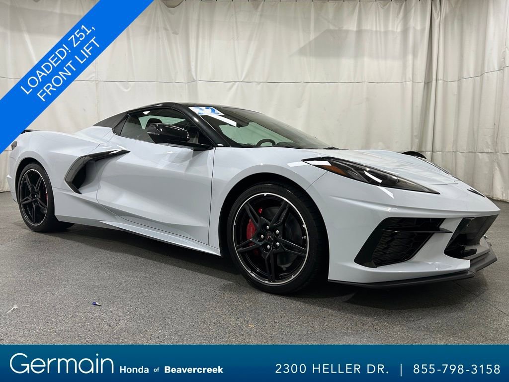 Used 2022 Chevrolet Corvette Stingray Preferred Conv w/ Z51 Performance Package