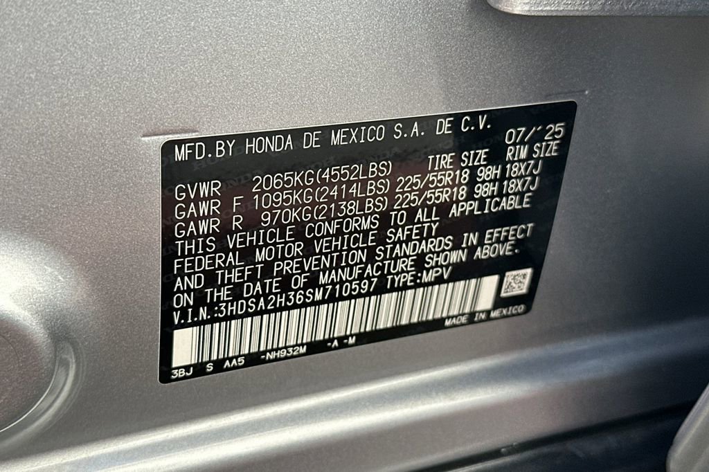 Certified 2025 Acura ADX AWD image 29