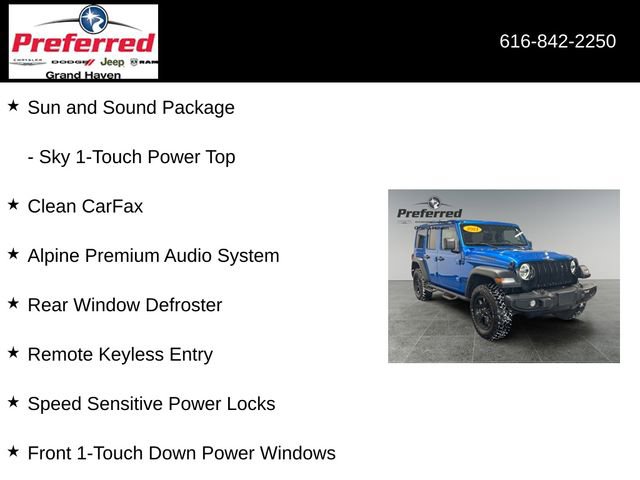 Used 2021 Jeep Wrangler Unlimited Sport AWD/4WD image 33