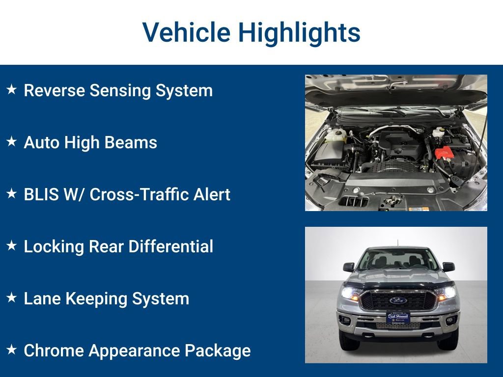 Used 2022 Ford Ranger XLT w/ Equipment Group 301A Mid image 3