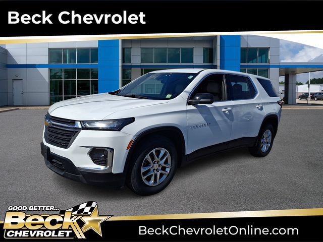 Certified 2023 Chevrolet Traverse LS w/ LPO, Floor Liner Package