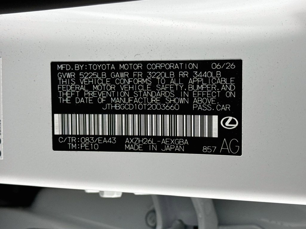 New 2026 Lexus ES 350h AWD w/ Cold Area Package image 24
