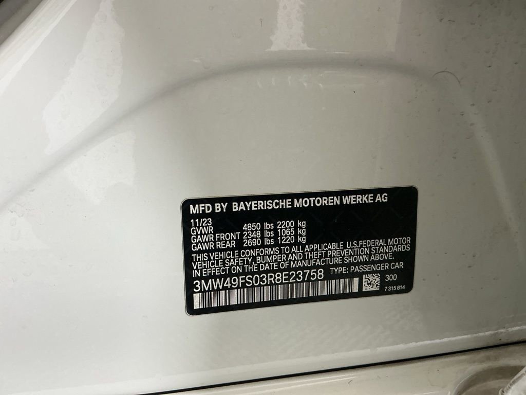 Certified 2024 BMW M340i w/ Driving Assistance Package RWD image 34