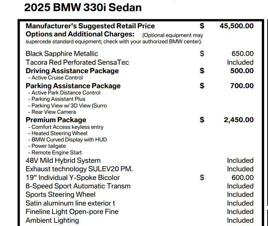 Used 2025 BMW 330i Sedan RWD image 11