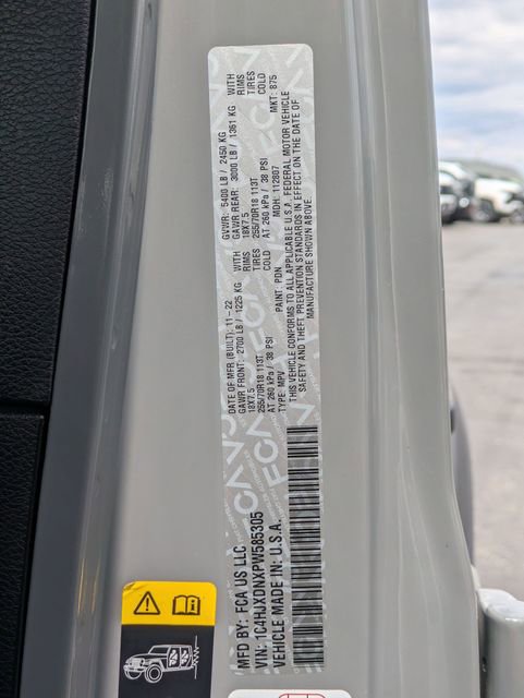 Certified 2023 Jeep Wrangler Unlimited Sport AWD/4WD image 33