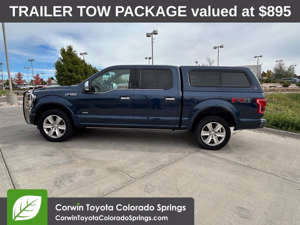 Used 2016 Ford F150 Platinum w/ Trailer Tow Package AWD/4WD image 5