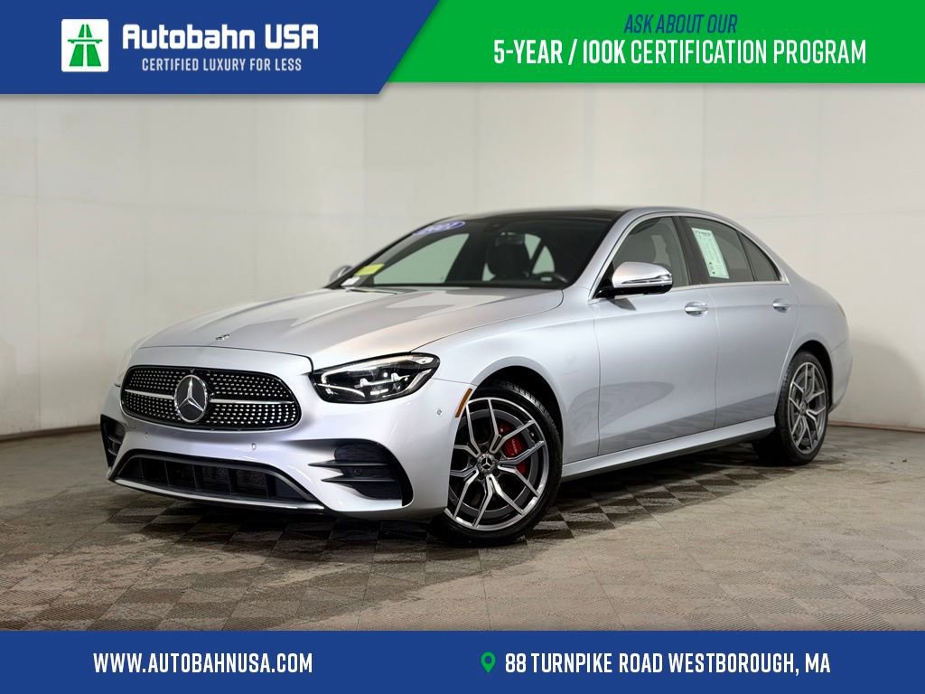 Used 2021 Mercedes-Benz E 350 4MATIC Sedan image 1