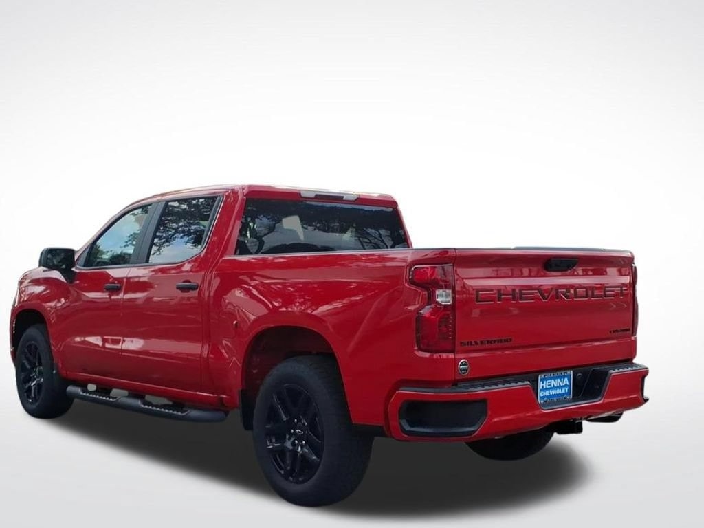 New 2026 Chevrolet Silverado 1500 Custom w/ Turbomax Blackout Package RWD image 5
