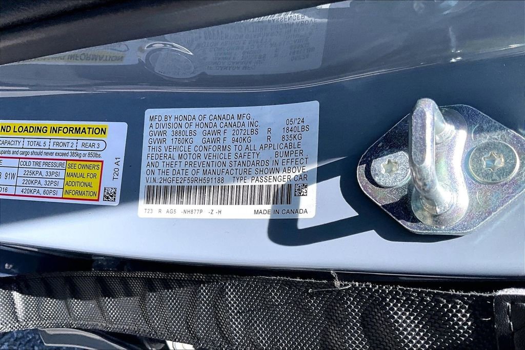 Used 2024 Honda Civic Sport image 16